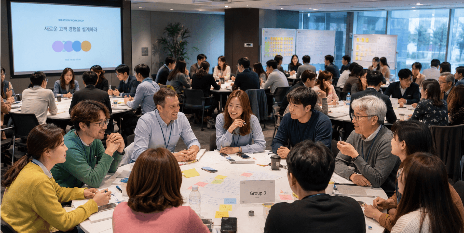 아이디어 기획 워크숍 기업 연수